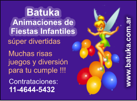 ANIMACIONES INFANTILES A DOMICILIO